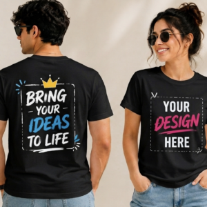 black t shirt